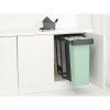 Sort&Go Built in Bin, 2x30L Dark Grey 8710755232527 Brabantia 96dpi 1000x1000px 7 NR 34707