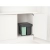 Sort&Go Built in Bin, 10+10+20L Dark Grey 8710755232541 Brabantia 96dpi 1000x1000px 7 NR 34711