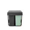 Sort&Go Built in Bin, 10+10+20L Dark Grey 8710755232541 Brabantia 96dpi 1000x1000px 7 NR 34747