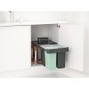 Sort&Go Built in Bin, 10+10+20L Dark Grey 8710755232541 Brabantia 96dpi 1000x1000px 7 NR 34725