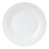 Mělký talíř Ring, ø 27cm, bílá, II.jakost  – minimalistický styl s univerzálním použitím.