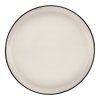 Mělký talíř Land, ø 27,5cm, černobílá, II.jakost  – stylová kombinace barev pro každou příležitost.