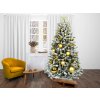 Ozdobený stromeček ZLATÉ VÁNOCE 240 cm