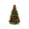 Ozdobený stromeček ČERVENÉ VÁNOCE II 240 cm