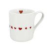 Hrnek Valentýn 350 ml  porcelánový hrnek s romantickým designem