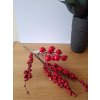 Větvička červené jeřabiny 37cm s bobulemi, varianta 3, II.jakost