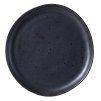 6dílná jídelní keramická sada Obsidian pro 2 osoby – černá, Clay