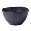 2 ks keramických hlubokých misek Storm 18x9,5 cm – temně modrá, Clay