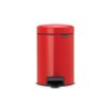 Pedal Bin newIcon, 3L Passion Red 8710755112140 Brabantia 1000x1000px 7 NR 1393