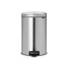 Pedal Bin newIcon, 20L Matt Steel 8710755114021 Brabantia 1000x1000px 7 NR 1488