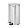 Pedal Bin FlatBack+, 40L Matt Steel Fingerprint Proof 8710755482021 Brabantia 1000x1000px 7 NR 5974