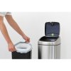 Touch Bin, 25L Matt Steel Fingerprint Proof 8710755384929 Brabantia 1000x1000px 7 NR 4043