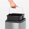 Touch Bin, 25L Matt Steel Fingerprint Proof 8710755384929 Brabantia 1000x1000px 7 NR 4040