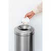 Flame Guard Waste Paper Bin, 15L Matt Steel 8710755378904 Brabantia 1000x1000px 7 NR 3272