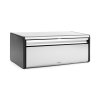 Fall Front Bread Bin Matt Steel Fingerprint Proof 8710755299186 Brabantia 1000x1000px 7 NR 1820