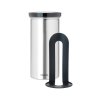 Coffee Pad Canister, 18 pcs Capacity Matt Steel Fingerprint Proof 8710755476228 Brabantia 680x1024px E NR 5280