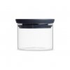 Stackable Glass Jar, 0.3L Dark Grey 8710755298301 Brabantia 1181x1059px E NR 1815
