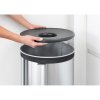 Laundry Bin, 60L, Plastic Lid Matt Steel 8710755105166 Brabantia 1000x1000px 7 NR 3466