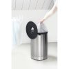 Laundry Bin, 60L, Plastic Lid Matt Steel 8710755105166 Brabantia 1000x1000px 7 NR 2267