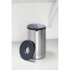 Laundry Bin, 60L, Plastic Lid Matt Steel 8710755105166 Brabantia 1000x1000px 7 NR 2270