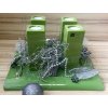 6192 1 adventni svicen tac 32x32x3cm 4 svicny 5 5x15cm zeleny