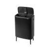 Bo Touch Bin Hi, 2 x 30L Matt Black 8710755130625 Brabantia 96dpi 1000x1000px 7 NR 14916