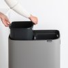Bo Touch Bin Hi, 2 x 30L Mineral Concrete Grey 8710755130663 Brabantia 96dpi 1000x1000px 7 NR 14954