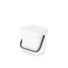 Sort & Go Waste Bin, 3L White 8710755209864 Brabantia 96dpi 1000x924px 7 NR 17462