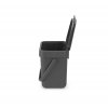 Sort & Go Waste Bin, 3L Grey 8710755209888 Brabantia 96dpi 1000x924px 7 NR 17477
