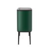 Bo Touch Bin, 11 + 23L Pine Green 8710755304187 Brabantia 96dpi 1000x1000px 7 NR 20893