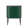 Bo Touch Bin, 11 + 23L Pine Green 8710755304187 Brabantia 96dpi 1000x1000px 7 NR 20892