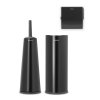 ReNew Toilet Accessory Set of 3 Matt Black 8710755280603 Brabantia 96dpi 1000x1000px 7 NR 21493