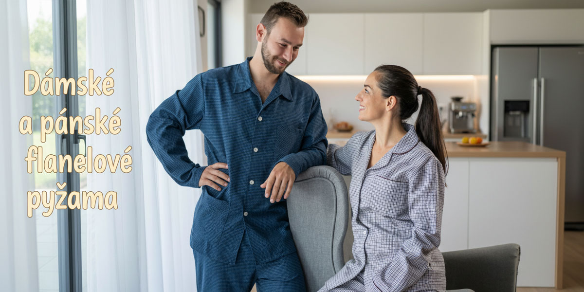 Flanelová pyžama