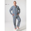 Jirka 117 panske flanelove pyzamo bavlna