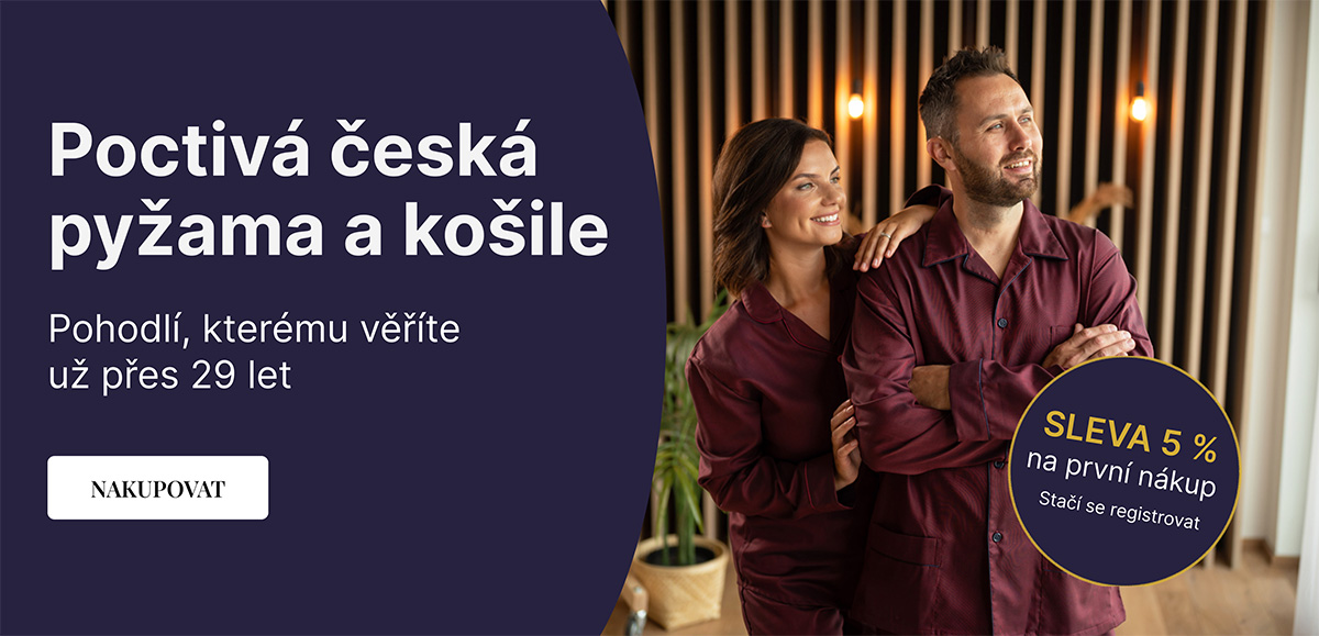 Poctivá česká pyžama a košile