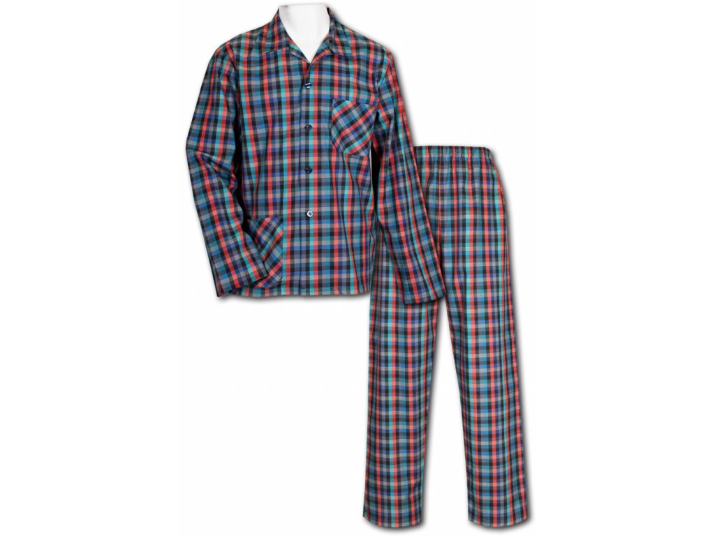 Charles 323 panske pyžamo bavlna popelin