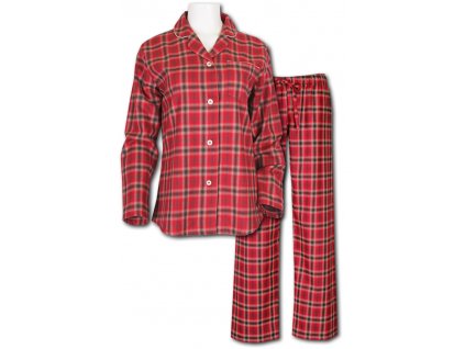 Sabina 260 damske pyzamo flanel bavlna