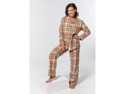 Sabina 320p damske pyžamo flanel
