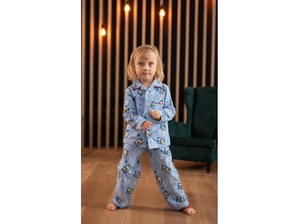 106 detske pyzamo pyzamko flanel bavlna