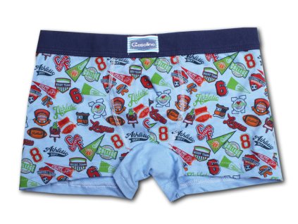 Dětské chlapecké bavlněné boxerky Gasolino 3556 modrá