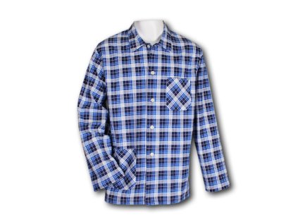 Petr 135 pansky pyzamovy kabatek flanel