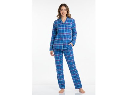 Sabina 2135o damske flanelové kalhoty domaci