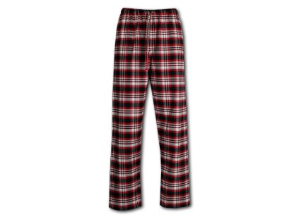 PDK 187 panske domaci kalhoty flanel bavlna