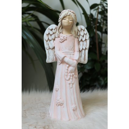 Anděl Růženka - lososová