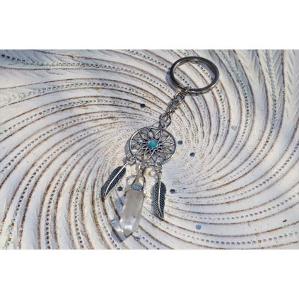 Přívěsek na klíče - křišťál