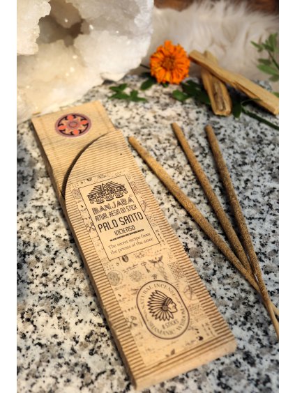Rituální pryskyřičné vonné tyčinky - Palo Santo