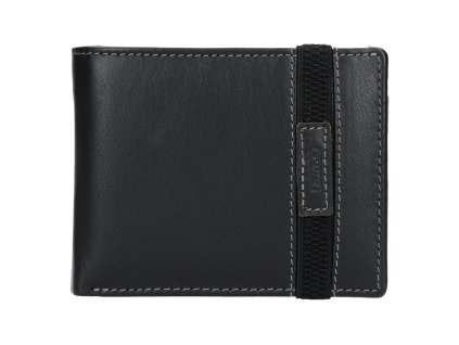 Pánská kožená peněženka Lagen - černá 01