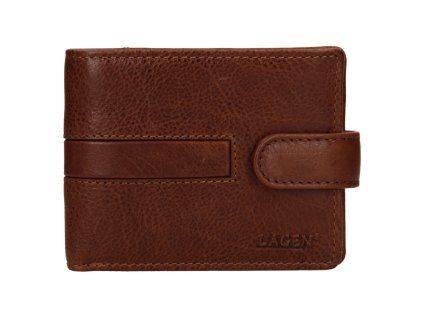 Pánská kožená peněženka Lagen 1997 - hnědá
