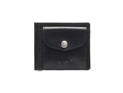 Pánská kožená dolarovka Lagen - černá