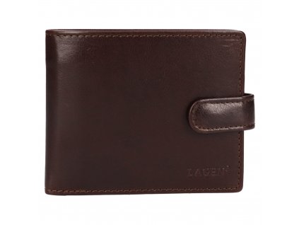 Pánská kožená peněženka Lagen - tmavě hnědá